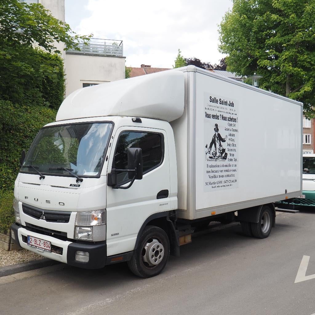 mitsubishi fuso canter, Automaat, Euro 6, Wit, Diesel