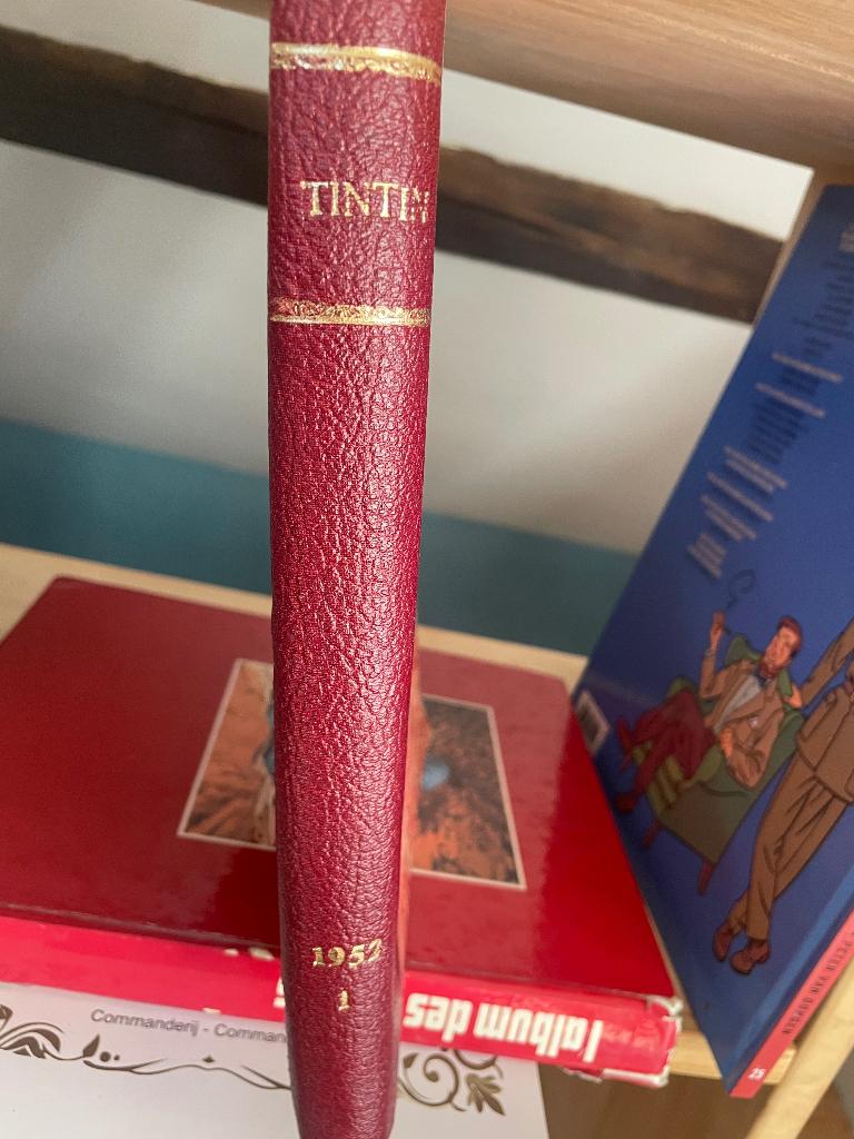 Recueil journal Tintin belge 1952, Enlèvement ou Envoi, Une BD, Utilisé, Divers auteurs