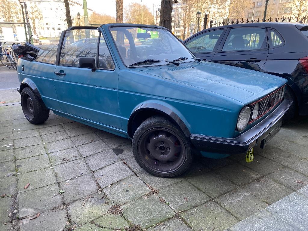 Volkswagen golf1 cabrio 1800cc carbu 1985 240km, Auto's, Particulier, Te koop