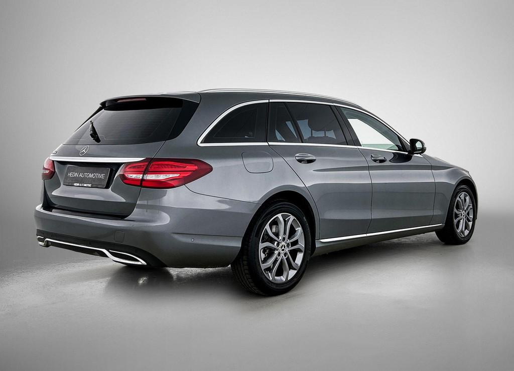 Mercedes-Benz C-Klasse 180 D Break Urban Line Navigatie | Pa, Autos, Argent ou Gris, Euro 6, Entreprise, Noir