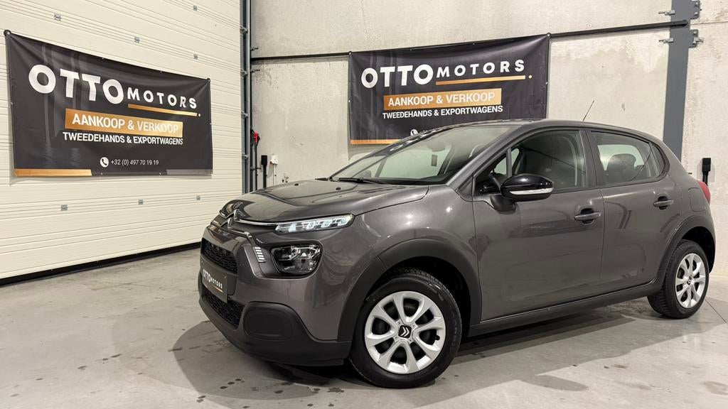 Citroën C3 | 1.5 BlueHdi |Live Uitvoering|Full Led |Garantie, Auto's, Voorwielaandrijving, Stof, 4 cilinders, Zilver of Grijs