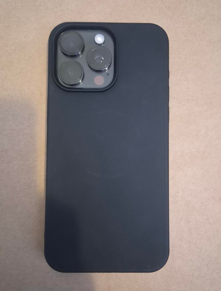 Iphone 15 Pro Max 256GB Zwart, Telecommunicatie, Mobiele telefoons | Apple iPhone, 256 GB, Gebruikt, Zwart, IPhone 15 Pro Max