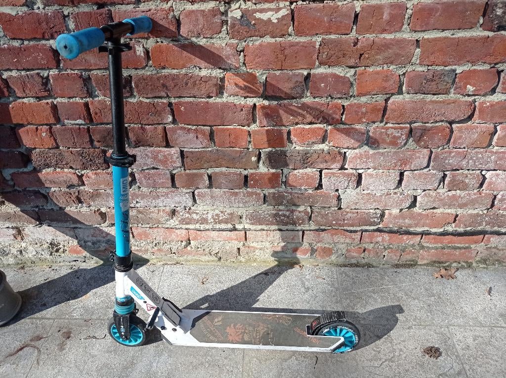 Blauwe scooter voor kinderen, Ophalen, Gebruikt, Gewone step, Autre