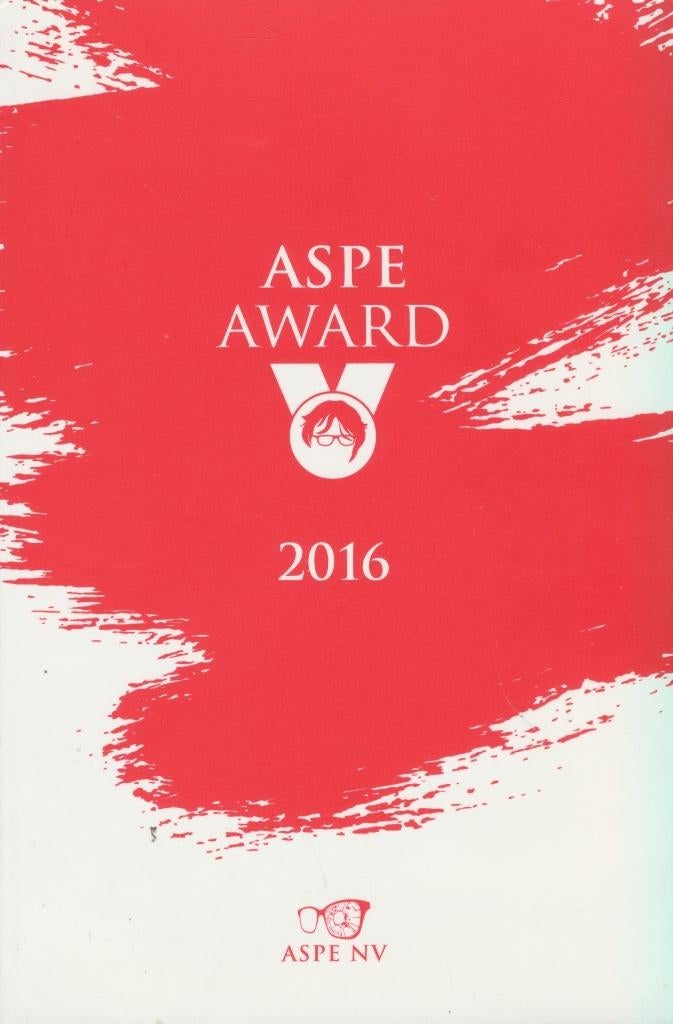 (pa12) Aspe Award 2016, Boeken, Verzenden, Gelezen