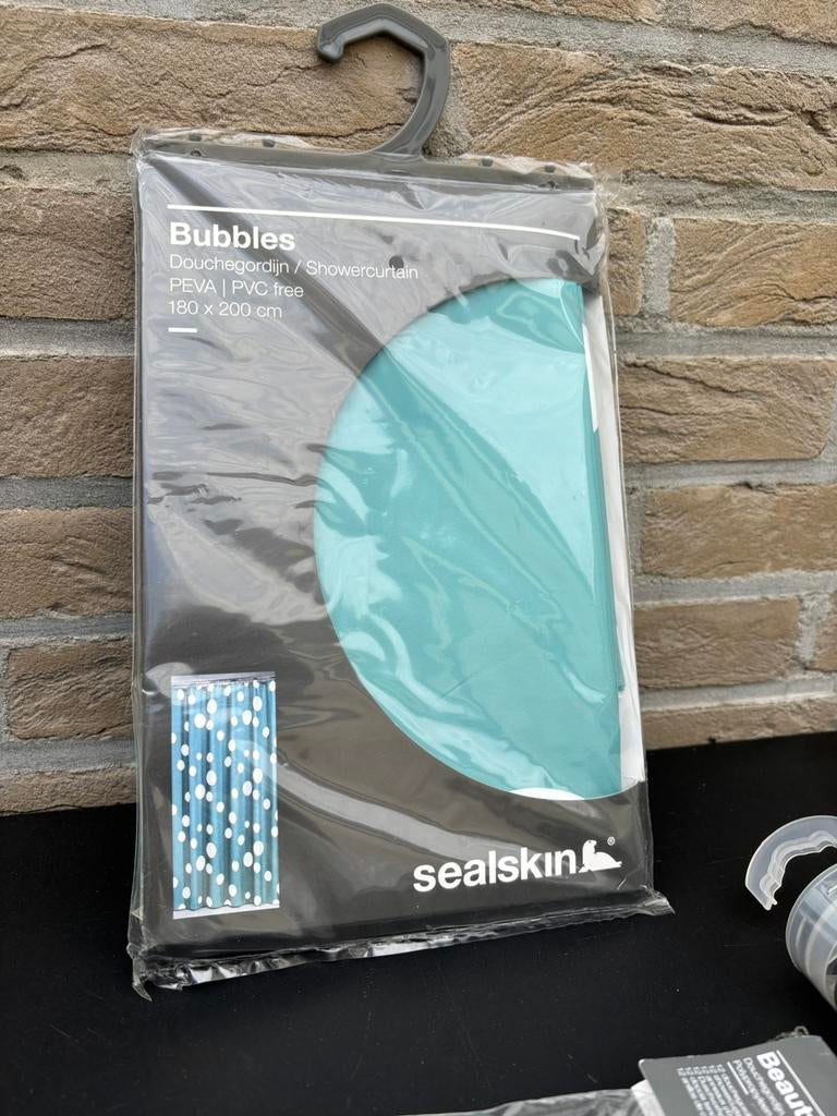 douche staaf en gordijn, Huis en Inrichting, Ophalen, Nieuw