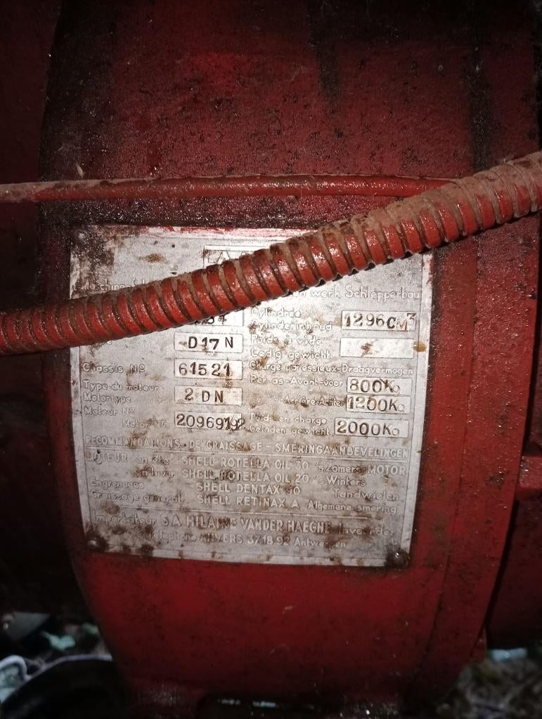 oldtimer tractor, Ophalen, Oldtimer, Deutz - Fahr