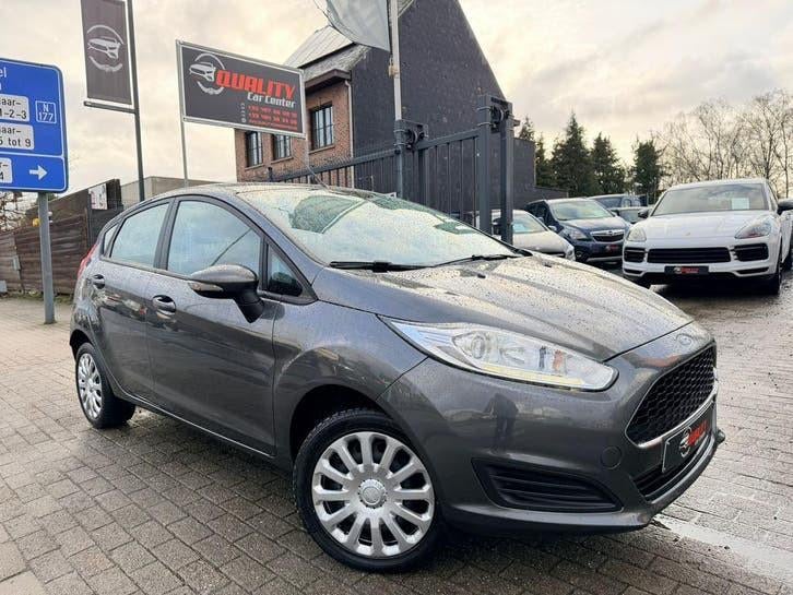 Ford Fiesta 2018 1.0i *022000km* Pdc Aux Zetelvw. Euro6b, Auto's, Voorwielaandrijving, Stof, Bedrijf, Zilver of Grijs