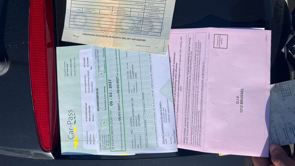 Renault Megane cabriolet.(gekeurd ), Autos, Achat, Cabriolet, Boîte manuelle, Particulier