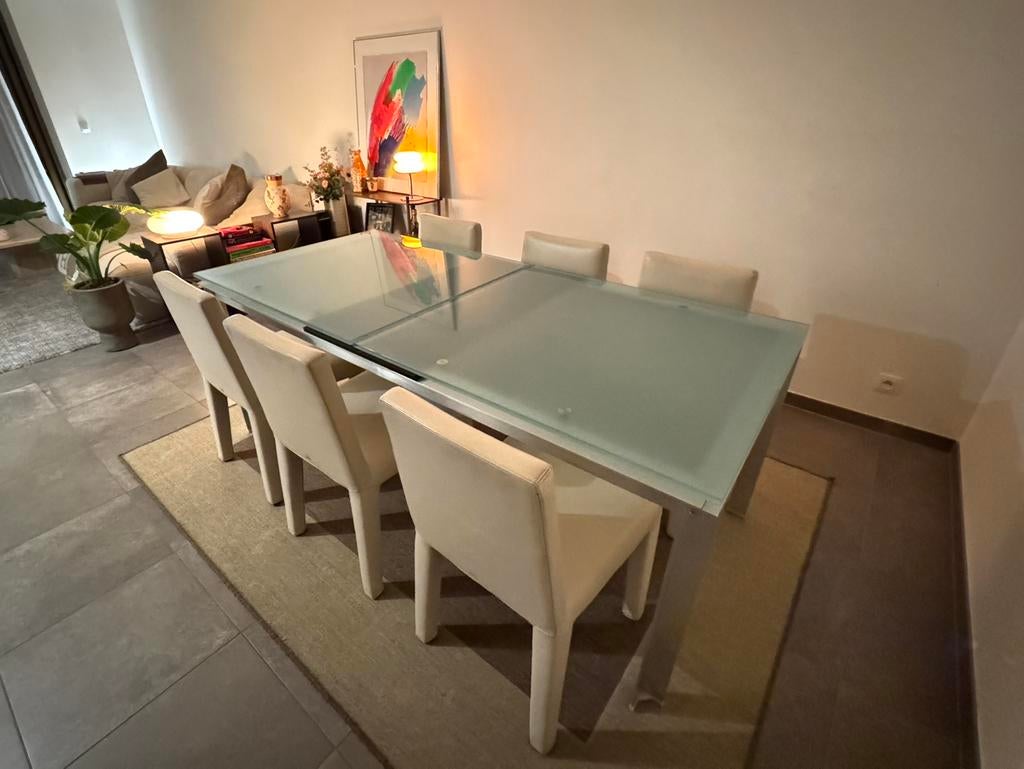 6 chaises design B&B Italia Vol Au Vent Mario Bellini, Enlèvement