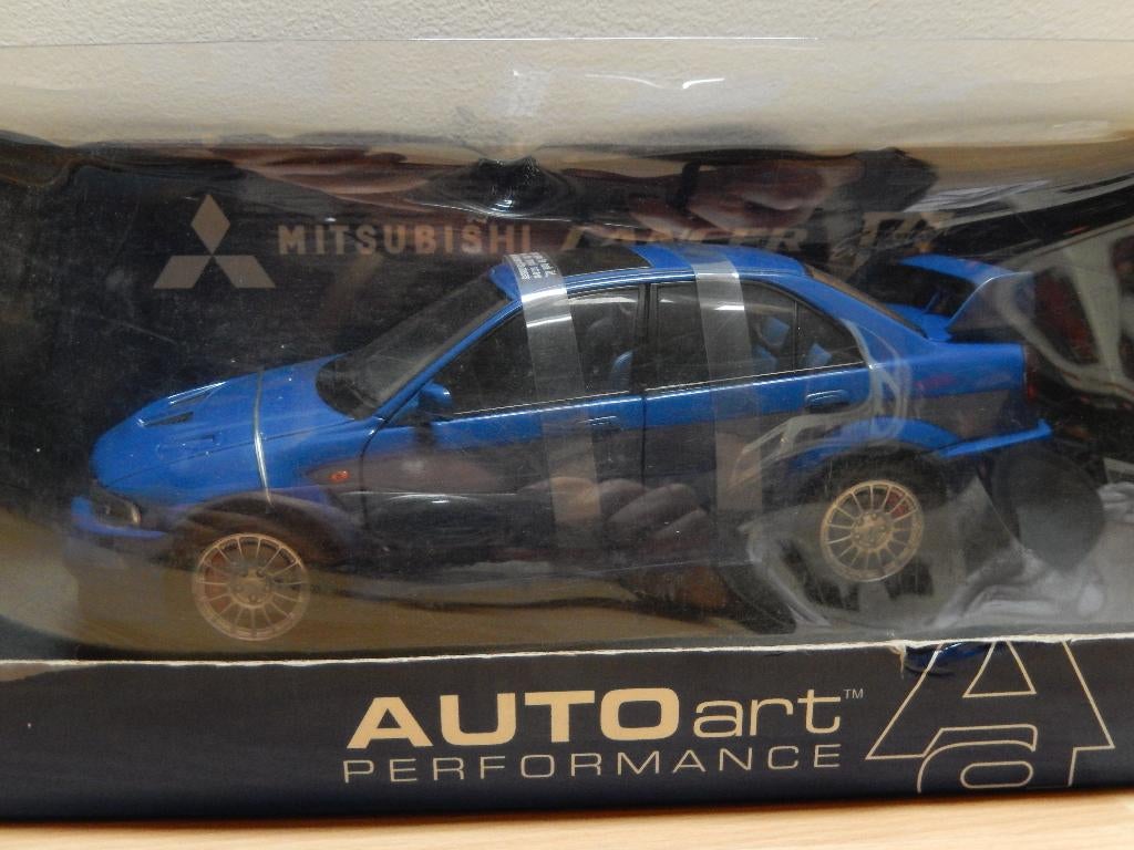 Mitsubishi Lancer Evo 6 1/18 Autoart, Enlèvement ou Envoi, Neuf, Voiture, Autoart