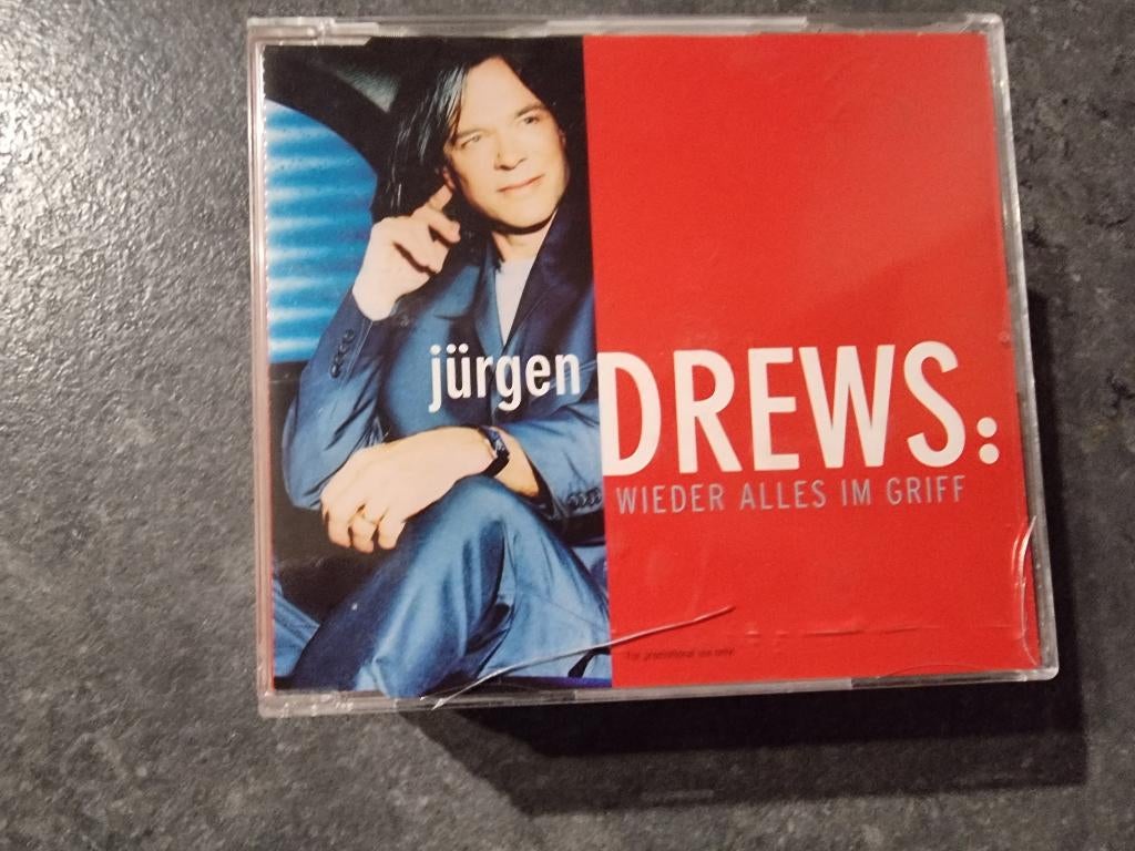 CD maxi single promo :  Jürgen Drews – Wieder Alles Im Griff, Cd's en Dvd's, Cd Singles, Gebruikt, Maxi-single, Ophalen of Verzenden