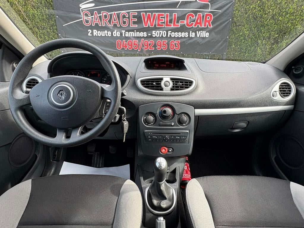 Renault Clio 1.2i 100.000km/Euro5/1ère Main...Garantie 1an!, Voorwielaandrijving, Euro 5, Stof, 4 cilinders