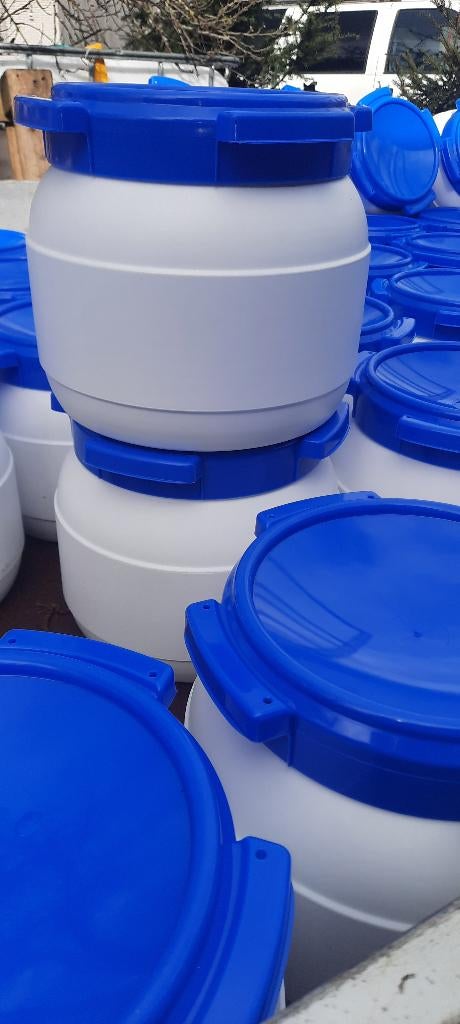 kleine opslagtonnetjes met draaideksel, 2920 KALMTHOUT, Maurits, Nieuw, Ophalen of Verzenden