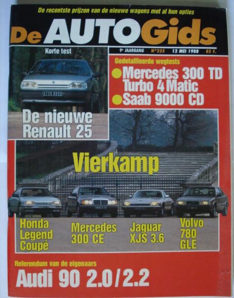 AutoGids 225, Boeken, Auto's | Folders en Tijdschriften, Zo goed als nieuw, Algemeen, Verzenden