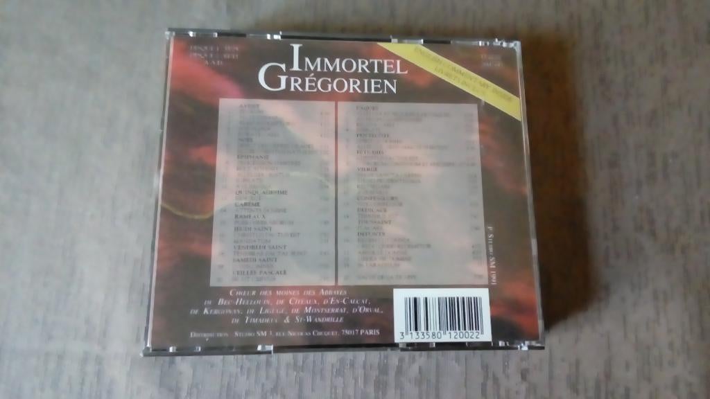 CD. L'immortel Gregorien., CD & DVD, Enlèvement, Comme neuf