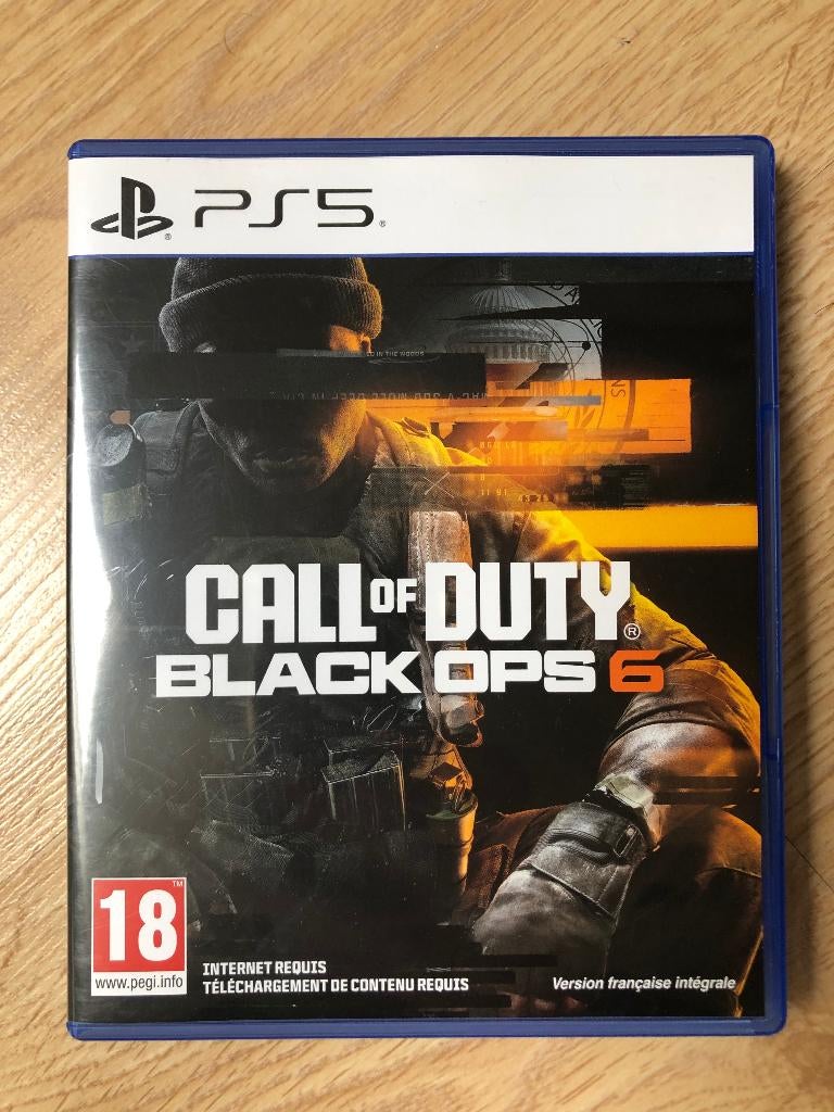 Call of Duty : Black OPS 6 PS5 ! État impec !, Consoles de jeu & Jeux vidéo, Jeux | Sony PlayStation 5, Enlèvement ou Envoi, Comme neuf