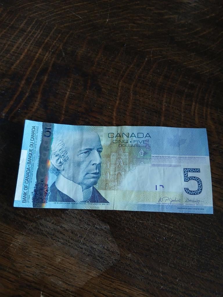 5 dollar Canada 2006, Ophalen of Verzenden