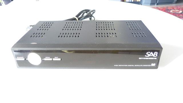 SAB Sky 5100 satellietontvanger en TV-Vlaanderen CI-module, Audio, Tv en Foto, Schotelantennes, Ophalen, Gebruikt, (Schotel)antenne-accessoires