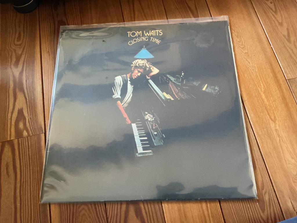 LP Tom Waits - closing time, Ophalen of Verzenden, Gebruikt