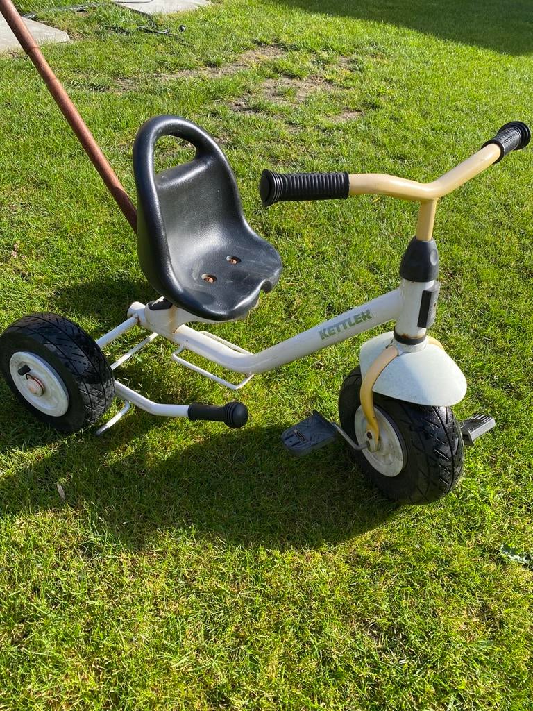 Driewieler fiets te koop, Ophalen, Gebruikt, Duwstang