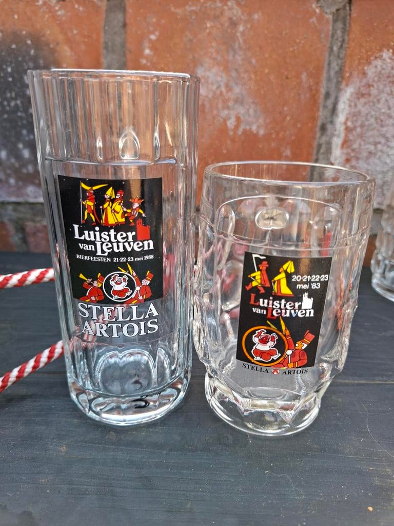 2 chopes Stella Artois, Ophalen of Verzenden, Pul(len), Stella Artois