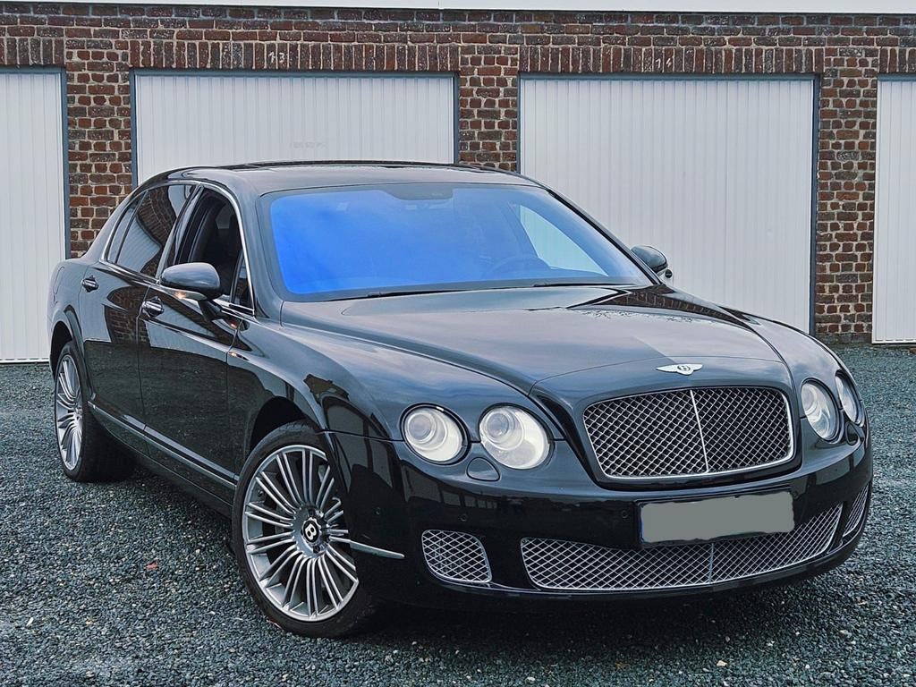 BENTLEY  FLYINGSPUR SPEED  610PK 100DKMS NIEUWSTAAT, Auto's, Bentley, Automaat, Leder, Particulier, Flying Spur