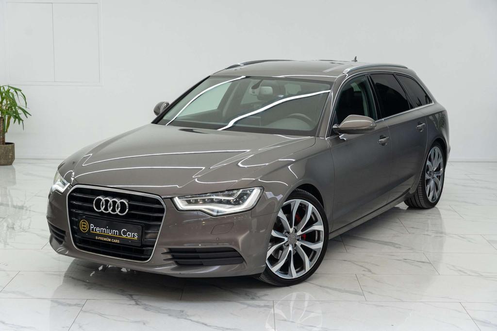 Audi A6 2.0TDI aut. break luxury line! handelaar / export!, Auto's, Audi, Automaat, Euro 5, Gebruikt, Zwart