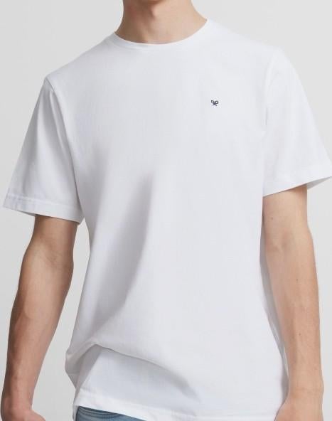 Wit t-shirt van siliconen in maat S, Nieuw, Maat 46 (S) of kleiner, Wit, Silbon