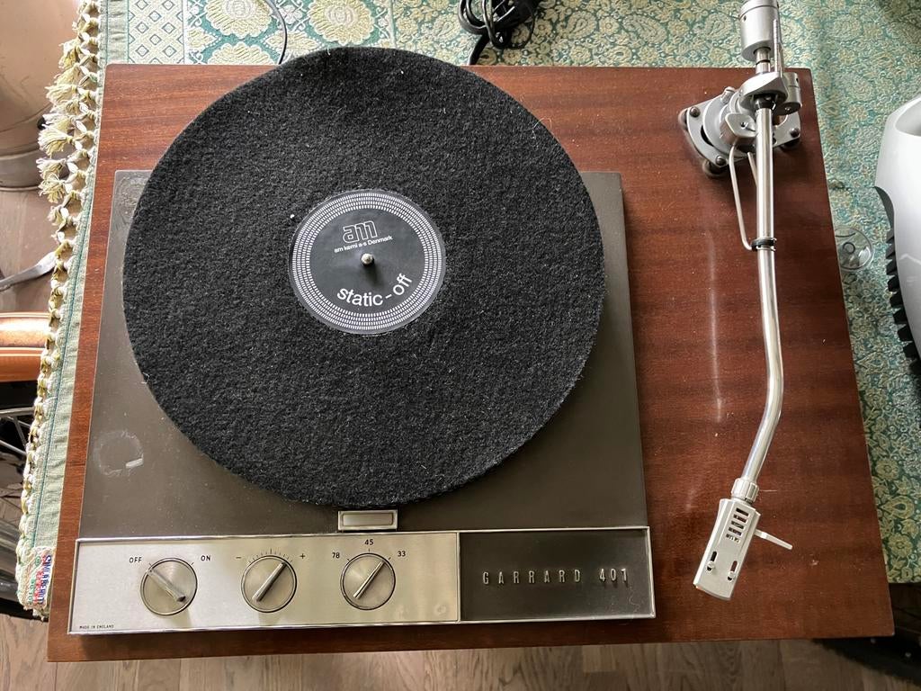 Garrard 401 met SME arm 3012, TV, Hi-fi & Vidéo, Tourne-disques, Utilisé, Tourne-disque, Autres marques, Enlèvement