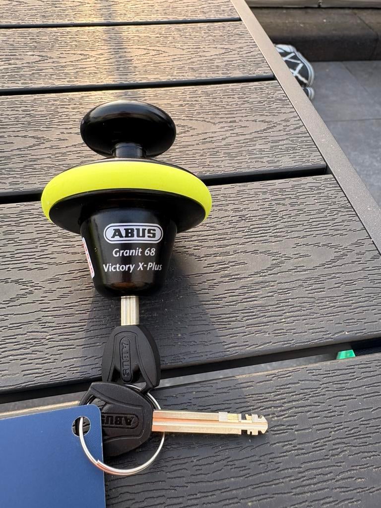 Schijfremslot abus granit 68 victory x plus, Ophalen of Verzenden, Nieuw