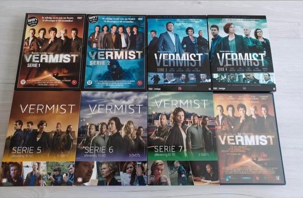 Vermist de complete serie met film, Ophalen of Verzenden