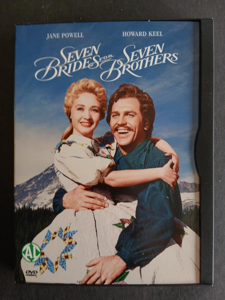 Seven brides for seven brothers (1954) Howard Keel, Alle leeftijden, Ophalen of Verzenden, 1940 tot 1960, Zo goed als nieuw