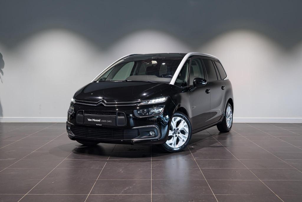 Citroen C4 SpaceTourer 1.5 BlueHDI Business 7 Zit. | Carplay, Auto's, Citroën, Gebruikt, Euro 6, 4 cilinders, Zwart