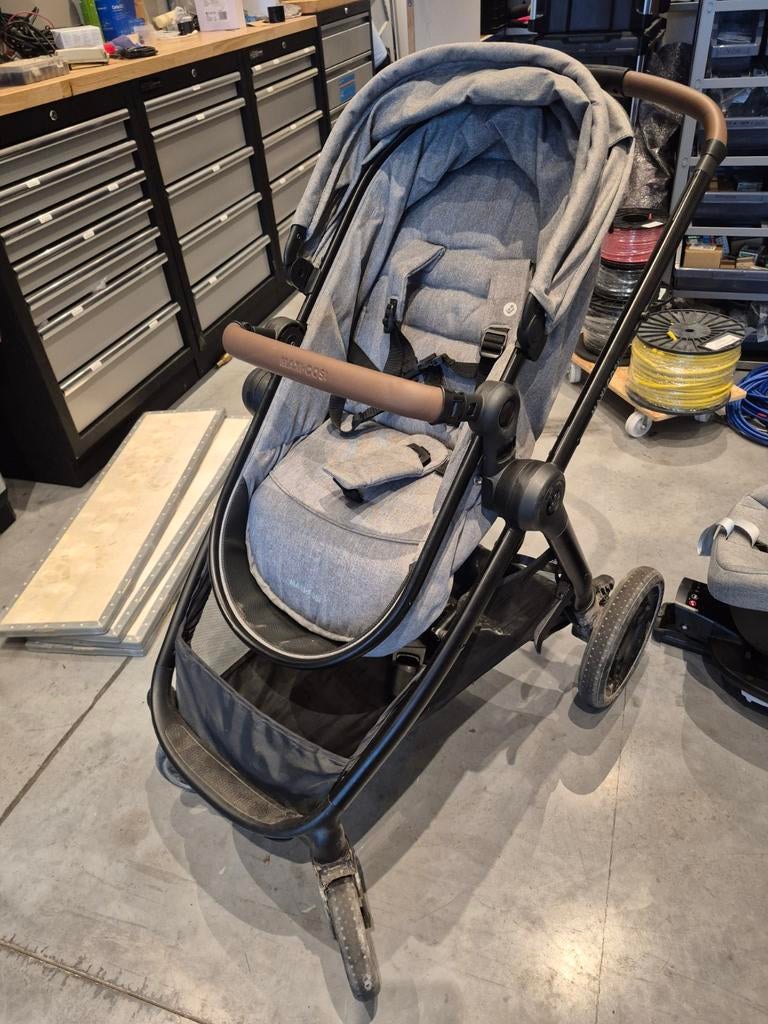 Maxi cosi compleet set buggy+autostoel+isofix, Enlèvement, Comme neuf, Maxi-Cosi, Ombrelle