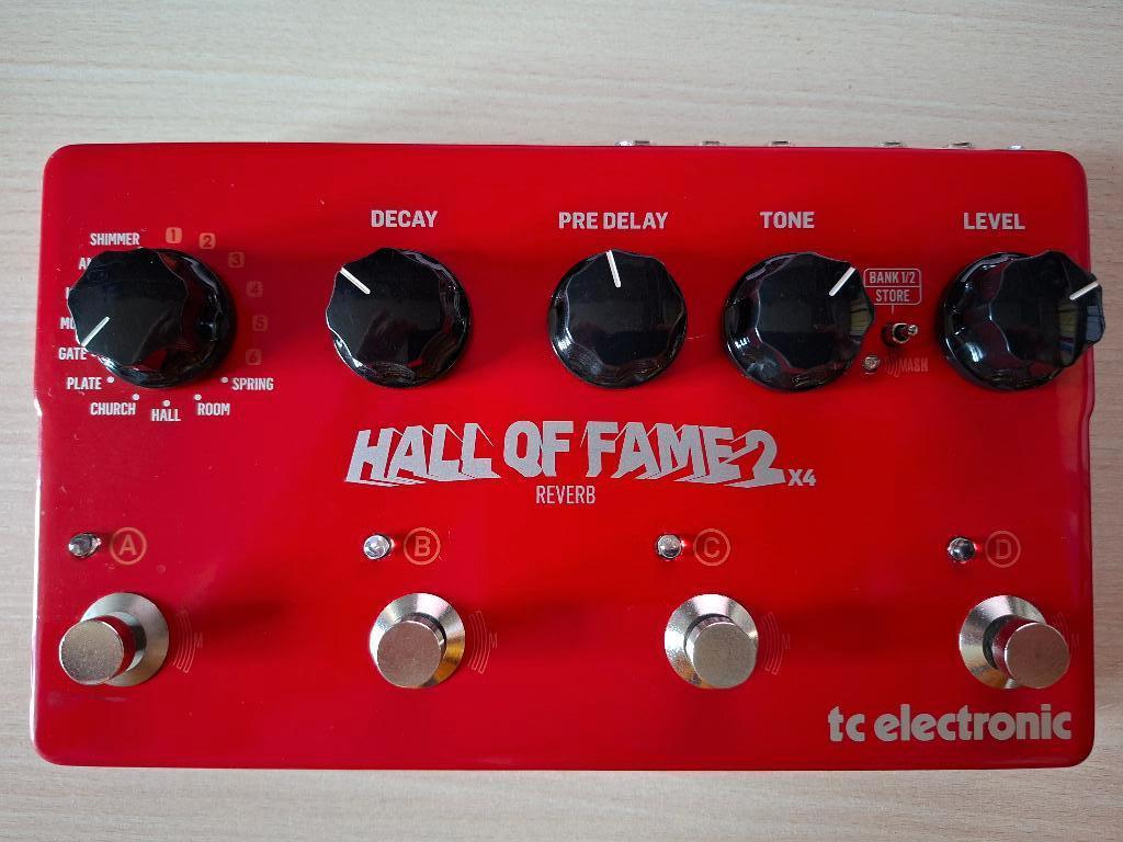 Reverb Hall of fame2 4x, Muziek en Instrumenten, Ophalen, Zo goed als nieuw, Reverb