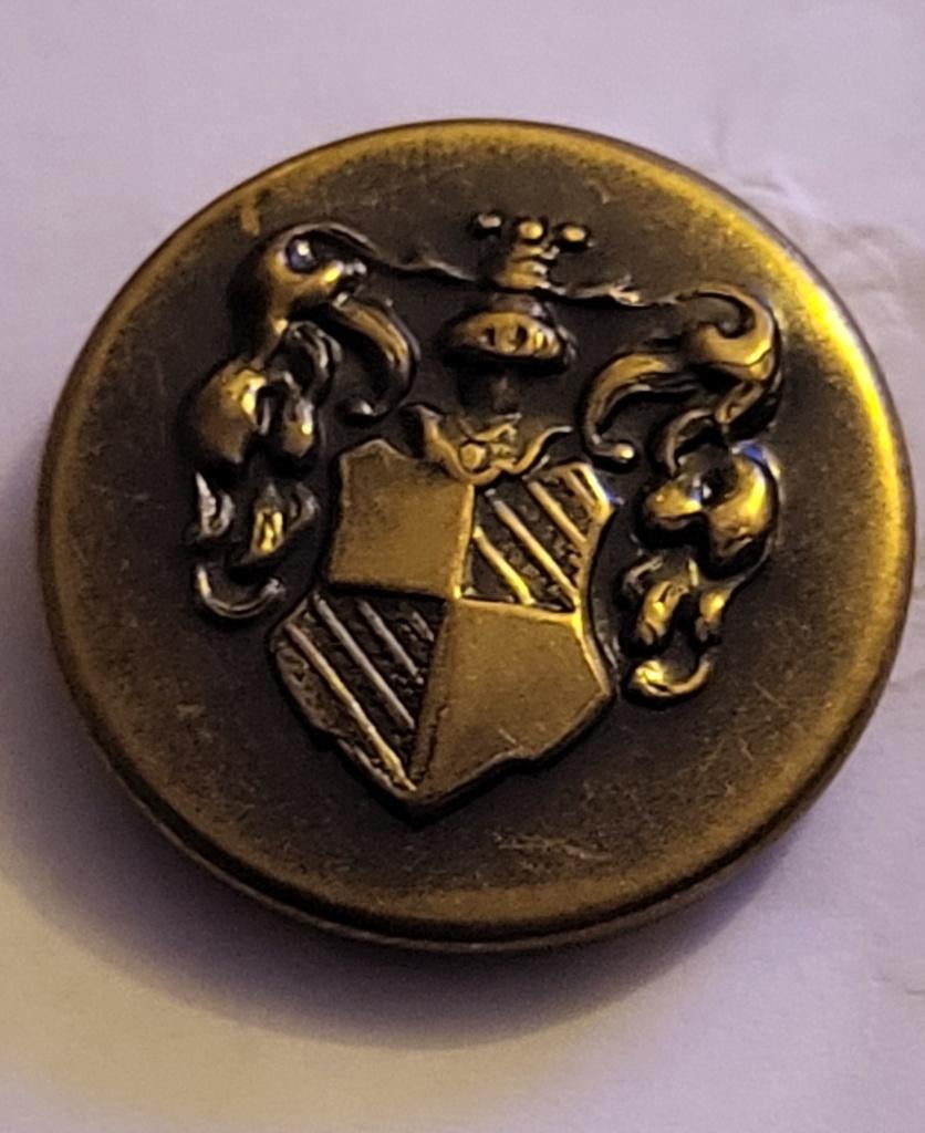 Vintage militaria knoop, Verzamelen, Militaria | Algemeen, Ophalen, Landmacht, Kleding of Schoenen