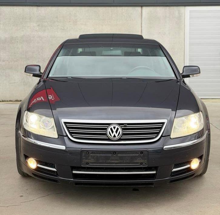 Volkswagen Phaeton  2008  3.0 TDI  4 - motion, Autos, Cuir, Argent ou Gris, Achat, Noir
