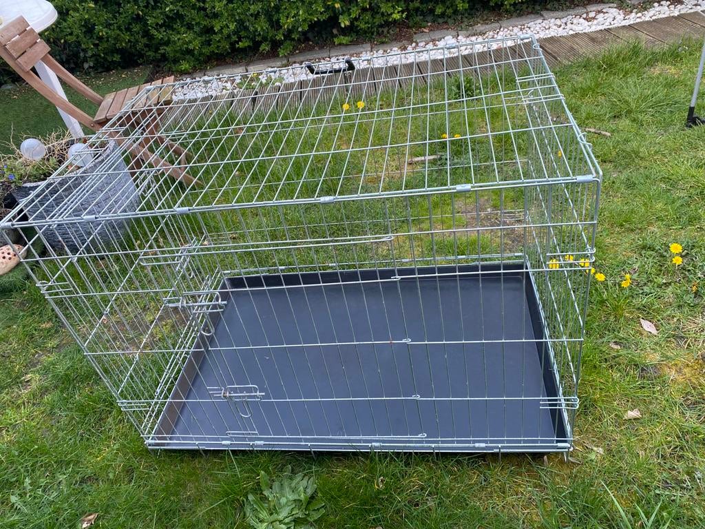 Bench hond, Dieren en Toebehoren, Hondenhokken, Ophalen, Gebruikt, 65 tot 100 cm, Hondenhok