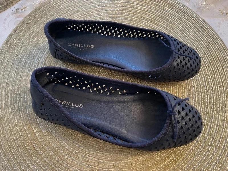 Ballerines, fille, Cyrillus, taille 34, Enlèvement ou Envoi, Utilisé, Fille