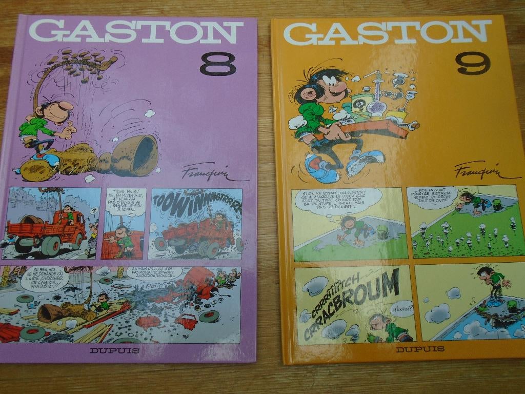 gaston 8 avec 9, Plusieurs BD, Enlèvement ou Envoi, Comme neuf, FRANQUIN