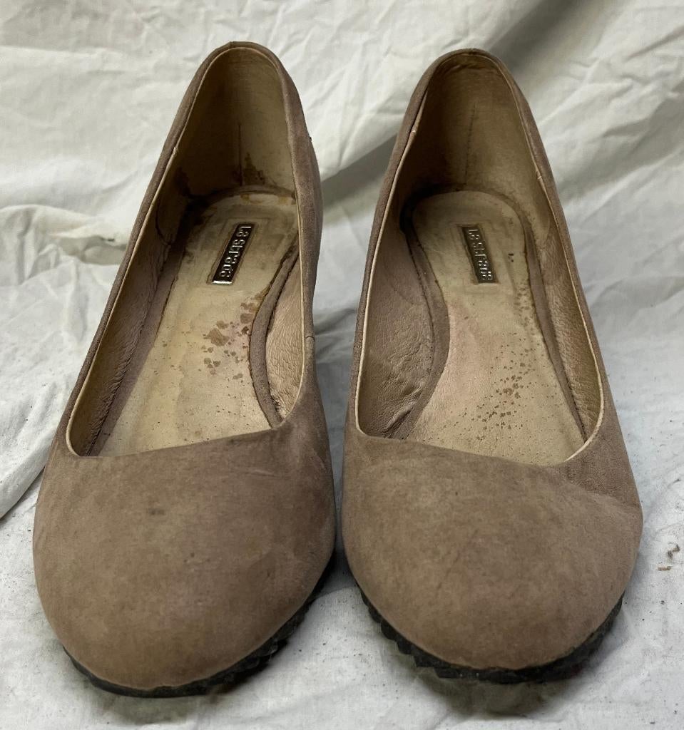 Escarpins La Strada Beige marron, cuir, taille 39, Escarpins, Brun, Enlèvement, Porté