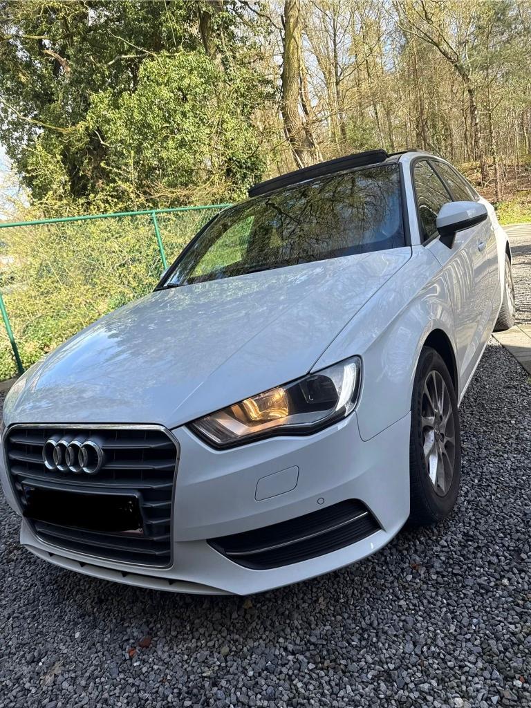 Audi a3, Auto's, Audi, Zwart, Wit, Leder, 5 deurs