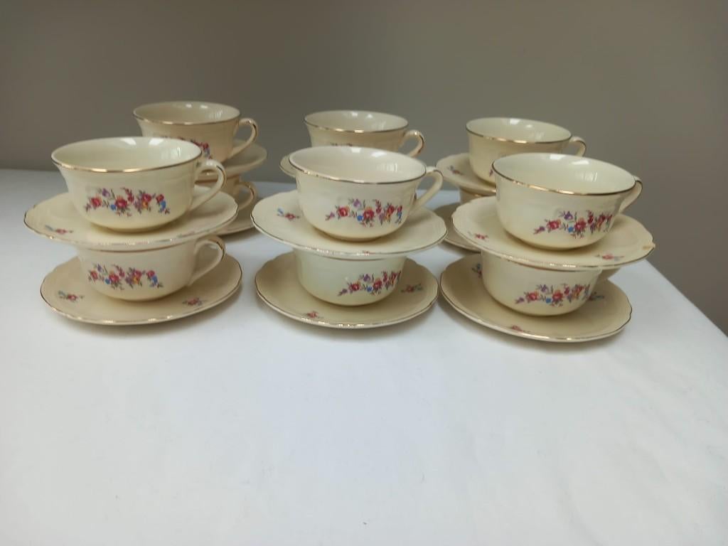 Theeservies, Ophalen