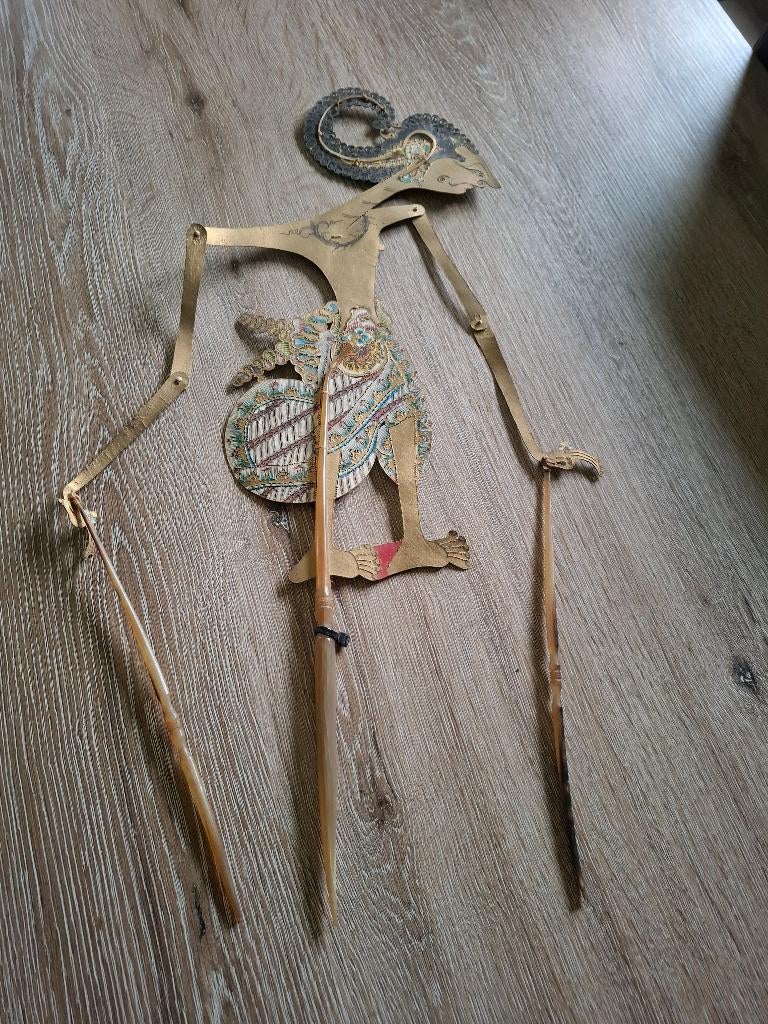 Wayang Schaduwpop - Indonesië, Antiek en Kunst, Ophalen of Verzenden