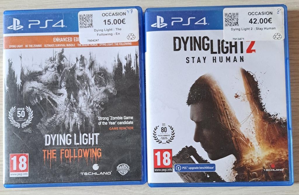Dying light. Jeux ps4., Games en Spelcomputers, Ophalen