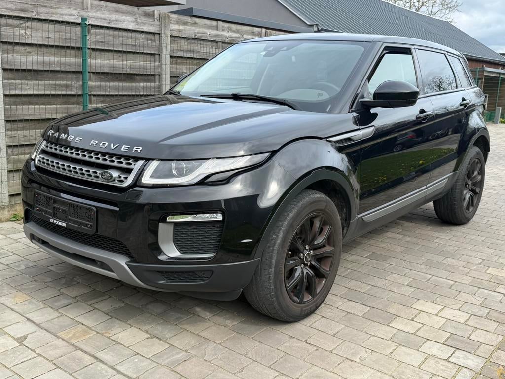 LANDROVER RANGE EVOQUE 2.0 DIESEL 4X4 / AUTOMAAT / EXPORT, Auto's, Land Rover, Automaat, 4 cilinders, Zwart, Leder