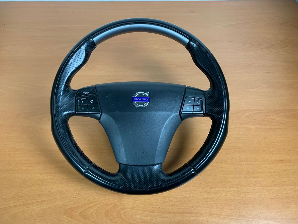 volvo V50 S40 II C30 C70 II sportstuur alluminium inleg, Auto-onderdelen, Gebruikt, -, -, Ophalen of Verzenden