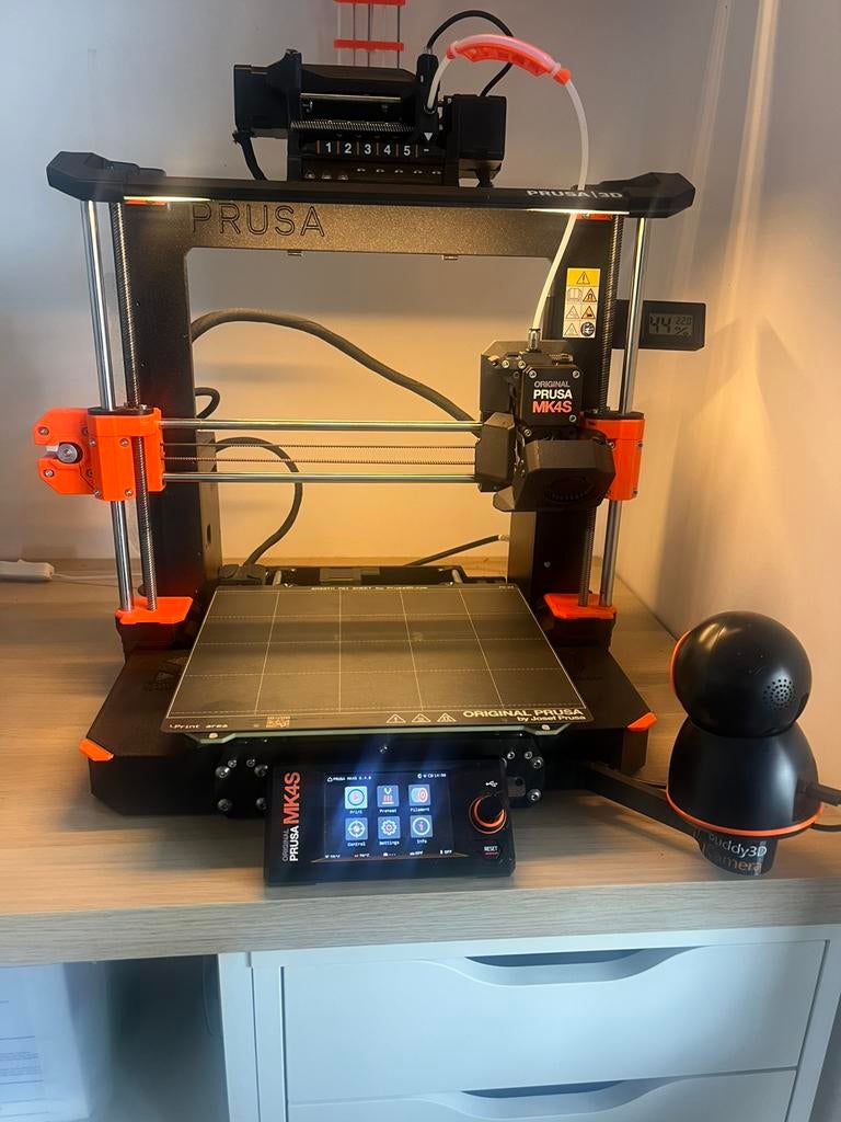 Prusa MK4S, Computers en Software, 3D Printers, Zo goed als nieuw, Ingebouwde Wi-Fi, Ophalen