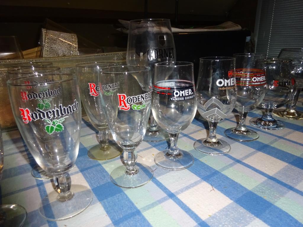 bierglazen, Ophalen, Zo goed als nieuw, Glas of Glazen, Overige merken