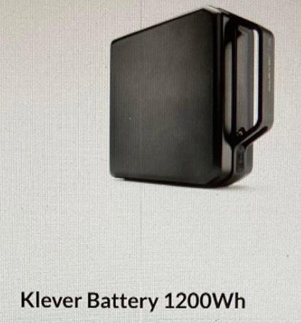 1200wh klever fiets batterij, Fietsen en Brommers, Ophalen, Zo goed als nieuw